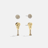 Around The World Earring Set - Lacrosse