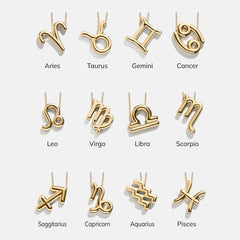 Bubble Zodiac Necklace - Cancer