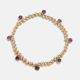 Birthstone Pisa Bracelet - Amethyst
