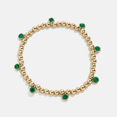Birthstone Pisa Bracelet - Emerald