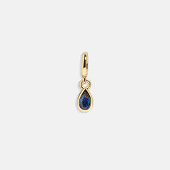 Birthstone Cluster Charm - Sapphire