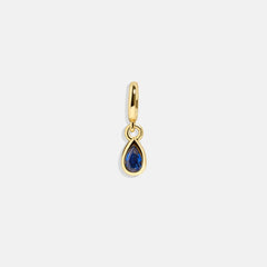 Birthstone Cluster Charm - Sapphire