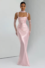 Calanthe Maxi Dress - Blush