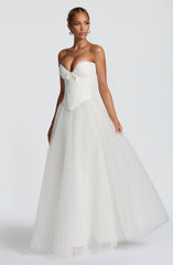 Ethel Maxi Skirt - Ivory