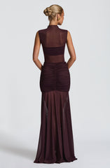 Fae Maxi Skirt - Plum