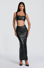 Odetta Maxi Skirt - Black