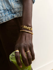 Bubble Slider Custom Bracelet - Bubble Double Strand