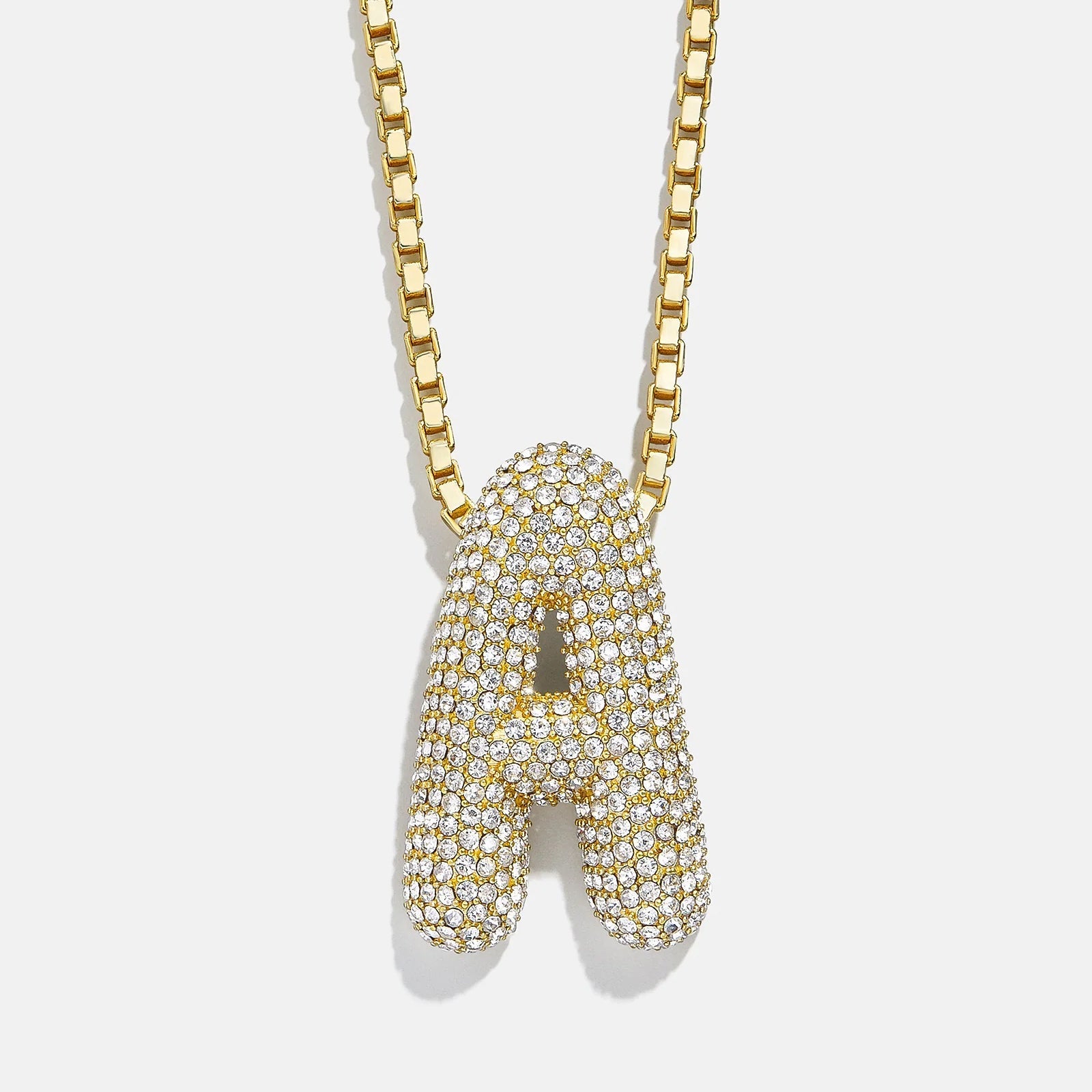 Bubble Initial Necklace