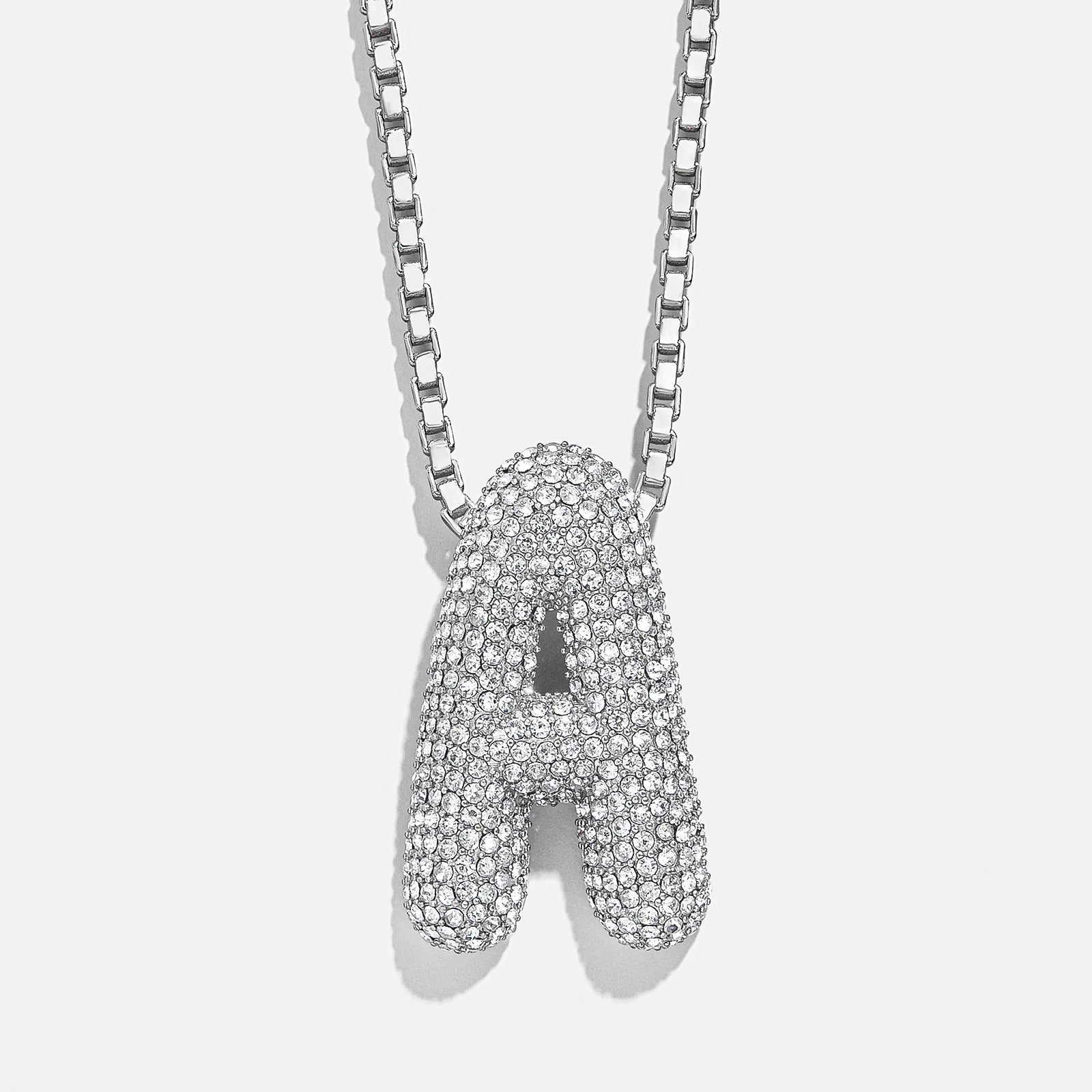 Bubble Initial Necklace