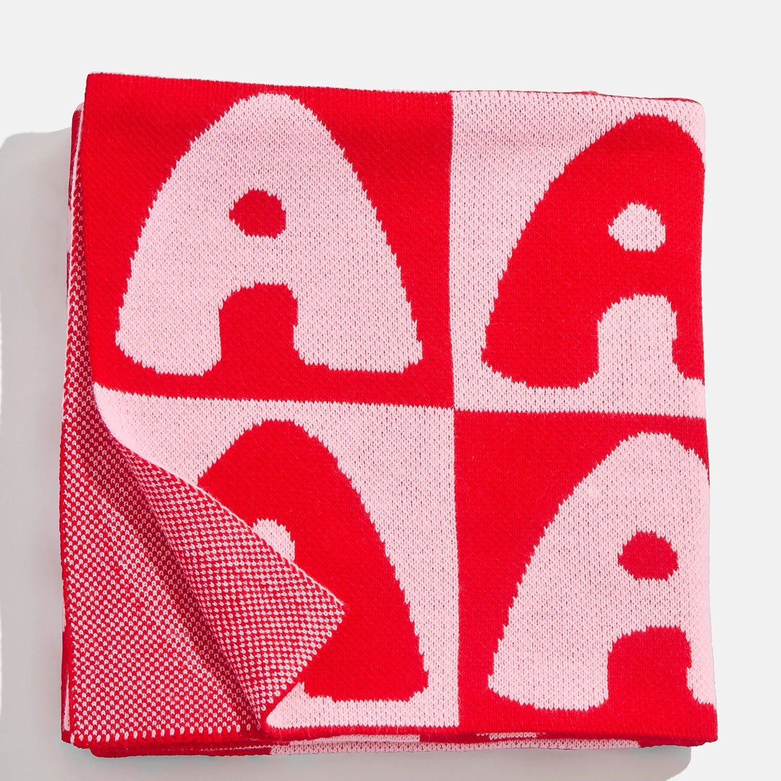 Bubble On Repeat Custom Blanket - Red/Pink