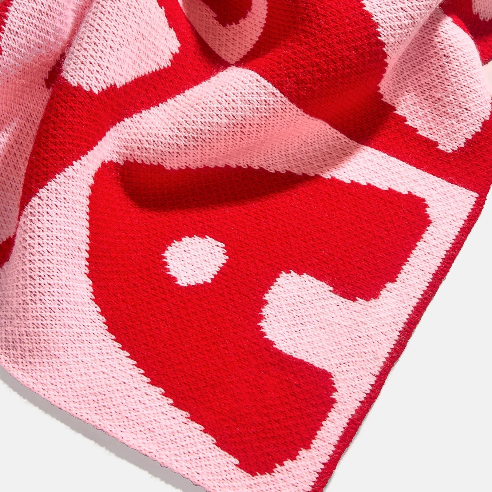 Bubble On Repeat Custom Blanket - Red/Pink