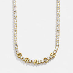Bennett Custom Tennis Necklace - Standard