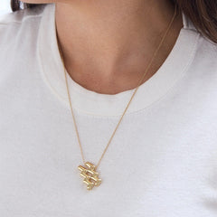 Bubble Zodiac Necklace - Aquarius