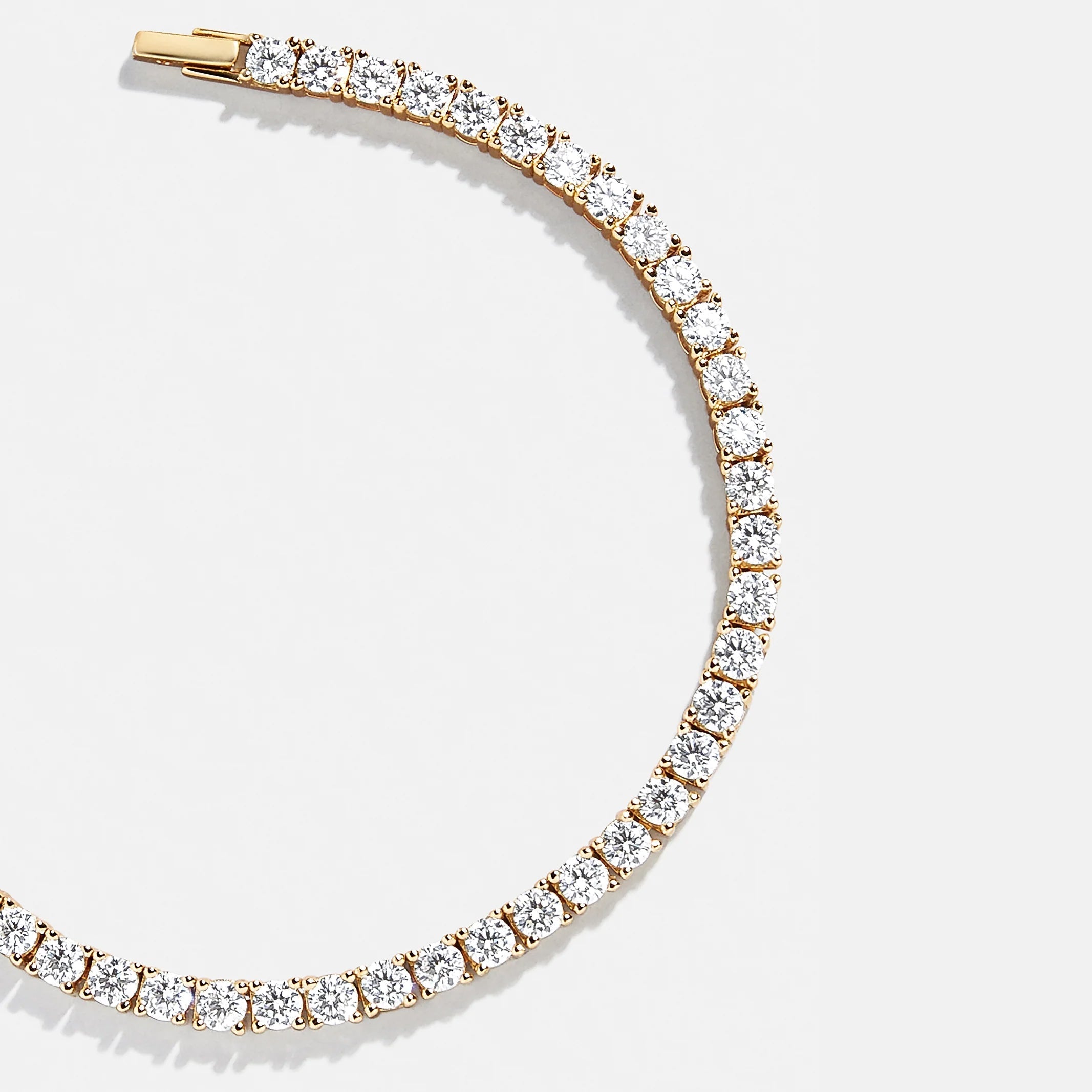 Billie 18K Gold Tennis Bracelet - 18K Gold Plated Sterling Silver