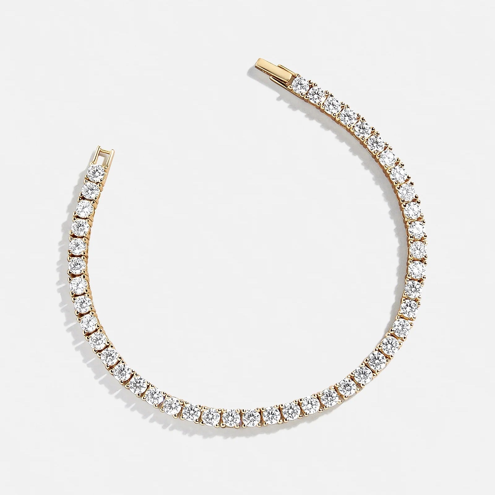 Billie 18K Gold Tennis Bracelet - 18K Gold Plated Sterling Silver