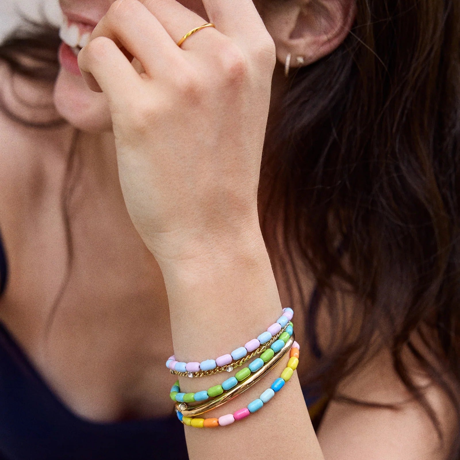 Bright Idea Enamel Beaded Bracelet Bundle - Multi