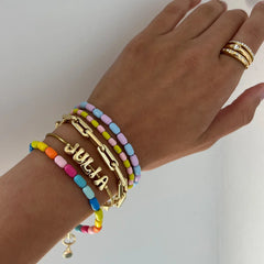 Bright Idea Enamel Beaded Bracelet Bundle - Multi