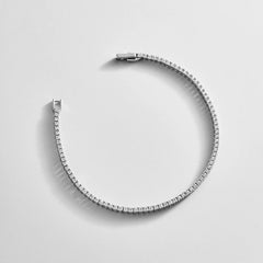 Billie Sterling Silver Tennis Bracelet - Sterling Silver