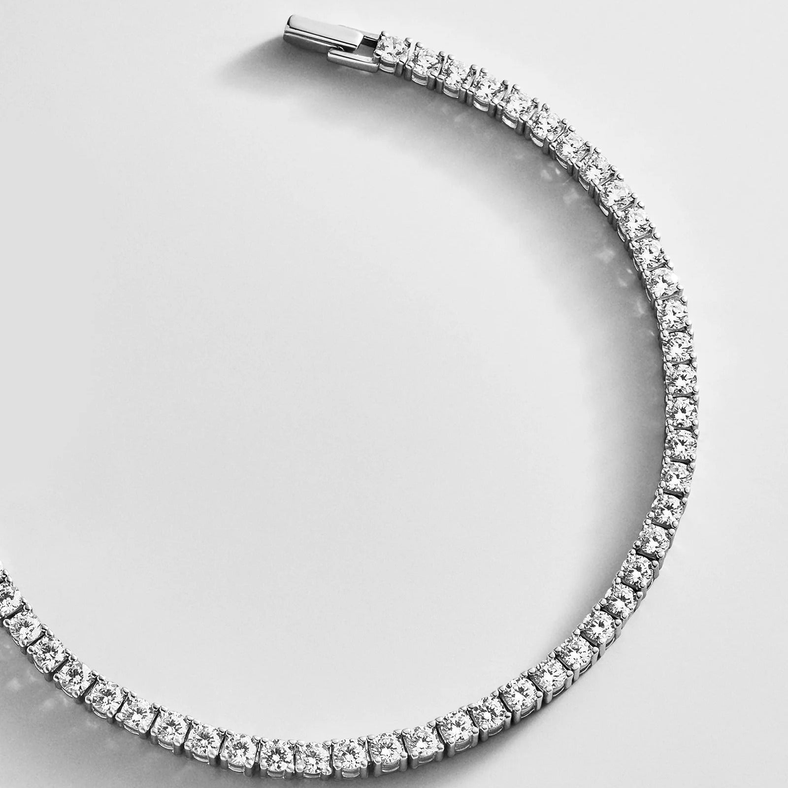 Billie Sterling Silver Tennis Bracelet - Sterling Silver