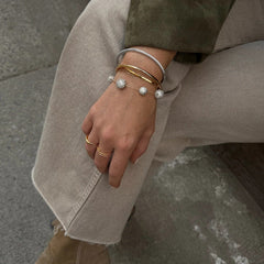 Blair Bracelet - Gold/Pavé