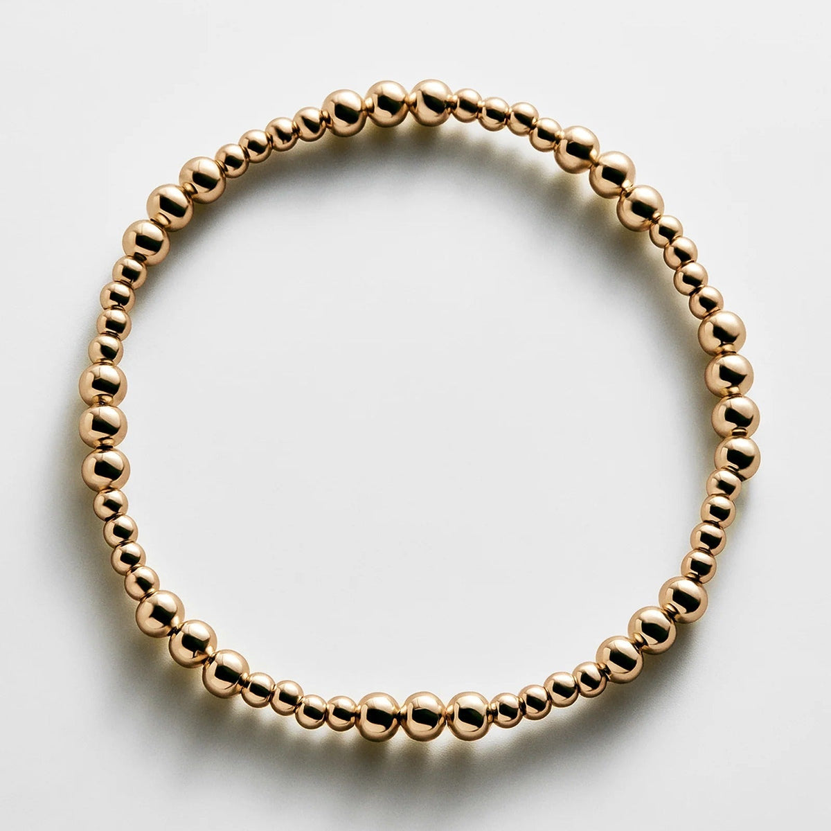 Chelsea Pisa Bracelet - 3MM/4MM Grouped Gold Pisa