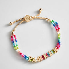 Bead Mine Kids' Custom Name Bracelet - Multi