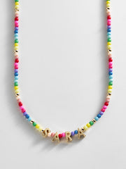 Bead Mine Kids' Custom Name Necklace - Multi