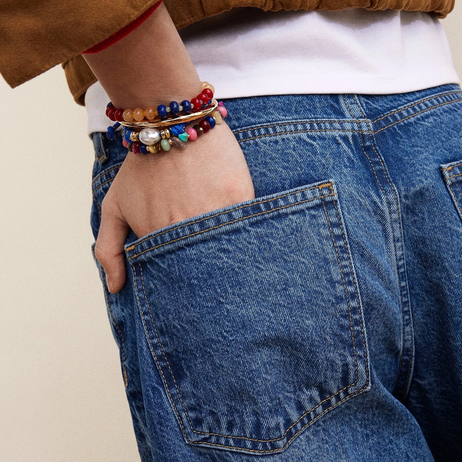 Bold Type Bracelet Set - Bold Type Bracelet Set