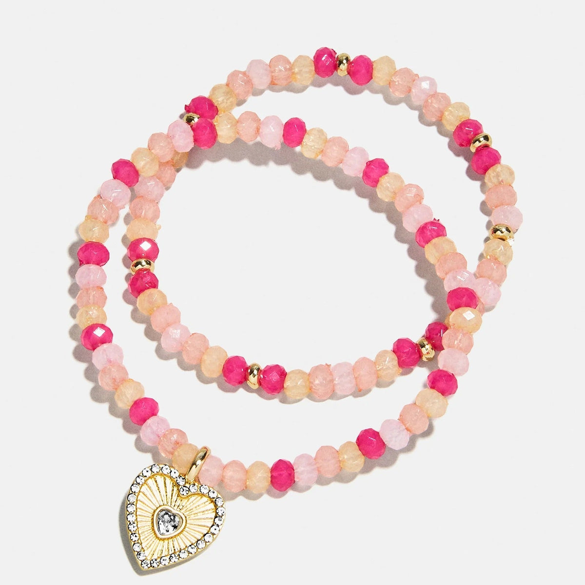 Bead Party Kids Bracelet Set - Heart