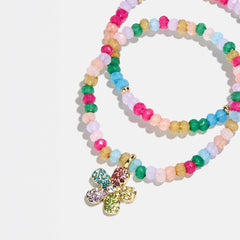 Bead Party Kids Bracelet Set - Flower
