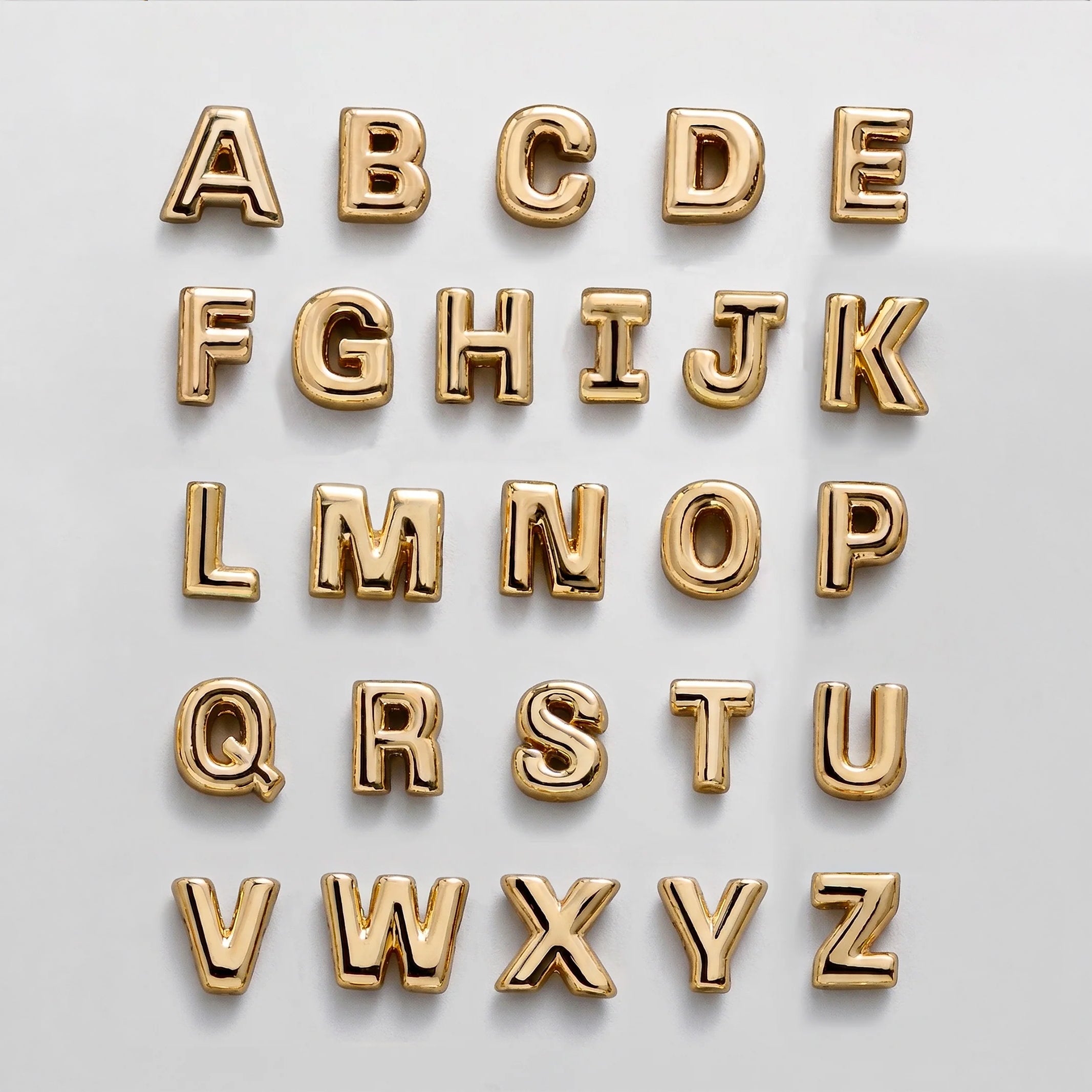 Bubble Letter Pisa Bracelet - Initial Pisa Bracelet