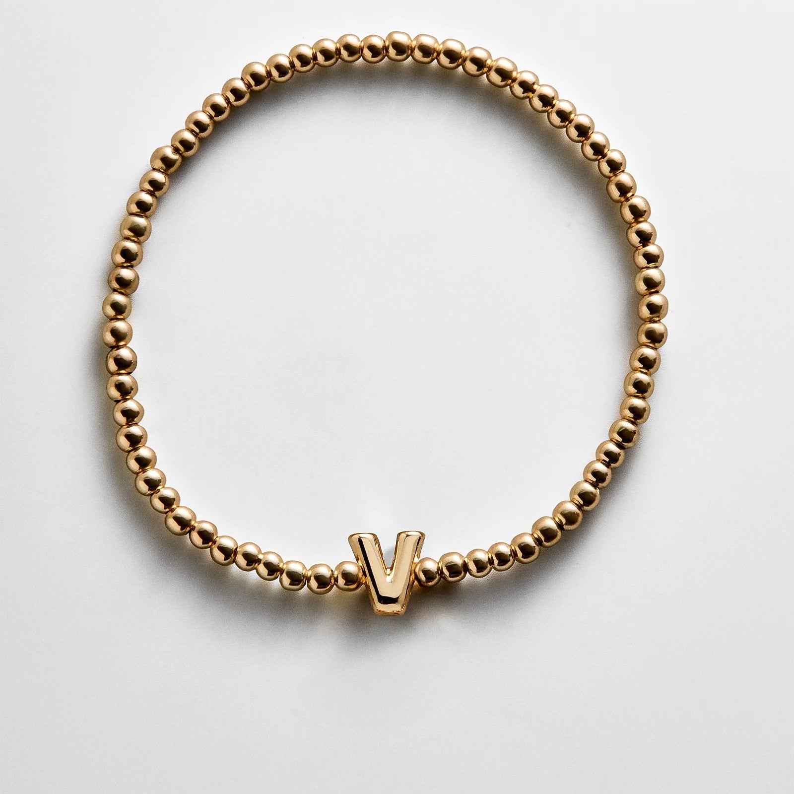 Bubble Letter Pisa Bracelet - Initial Pisa Bracelet