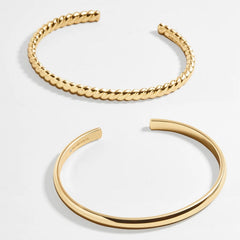 Arlo Cuff Bracelet Set - Classic Cuff Set