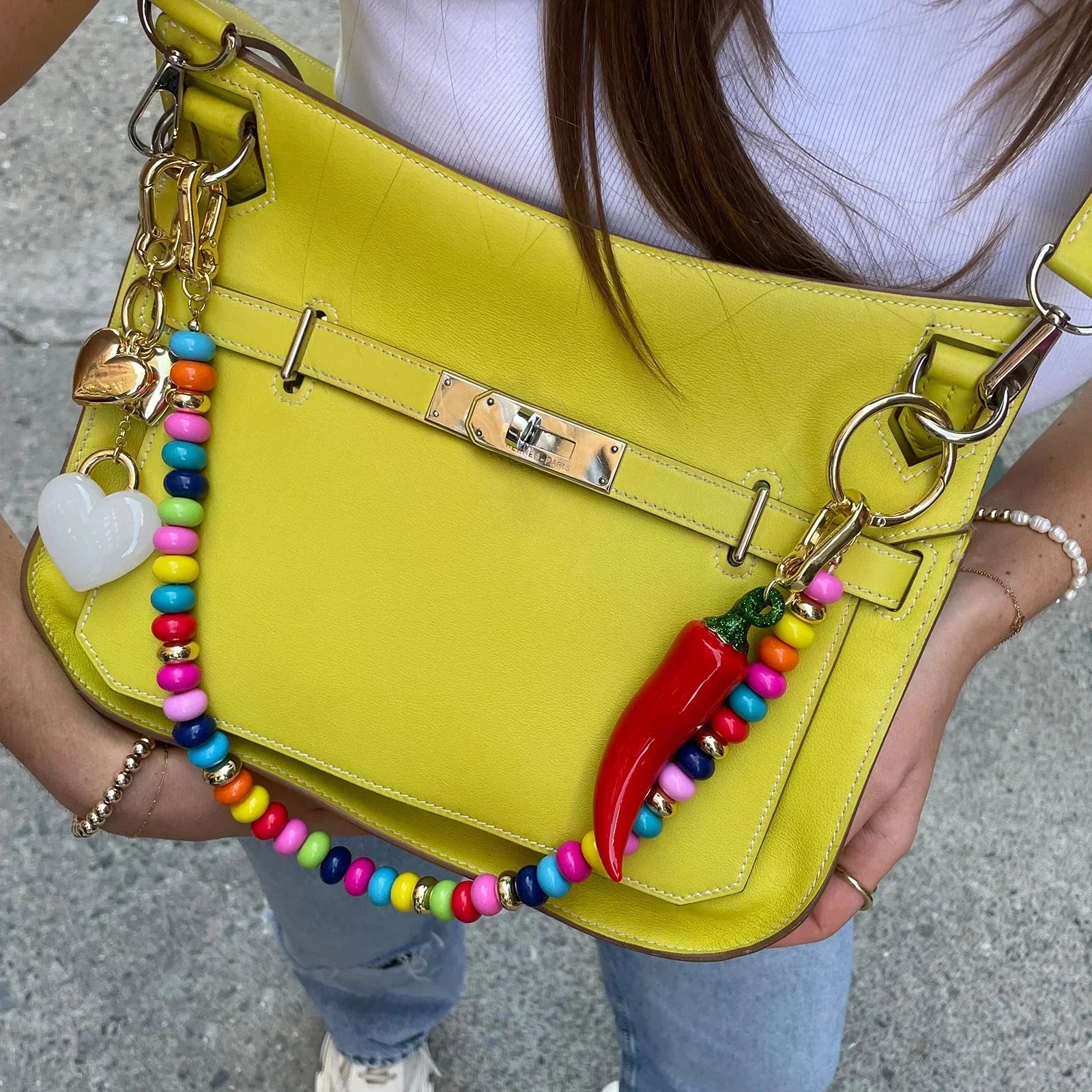 Bring The Heat Bag Charm - Pepper