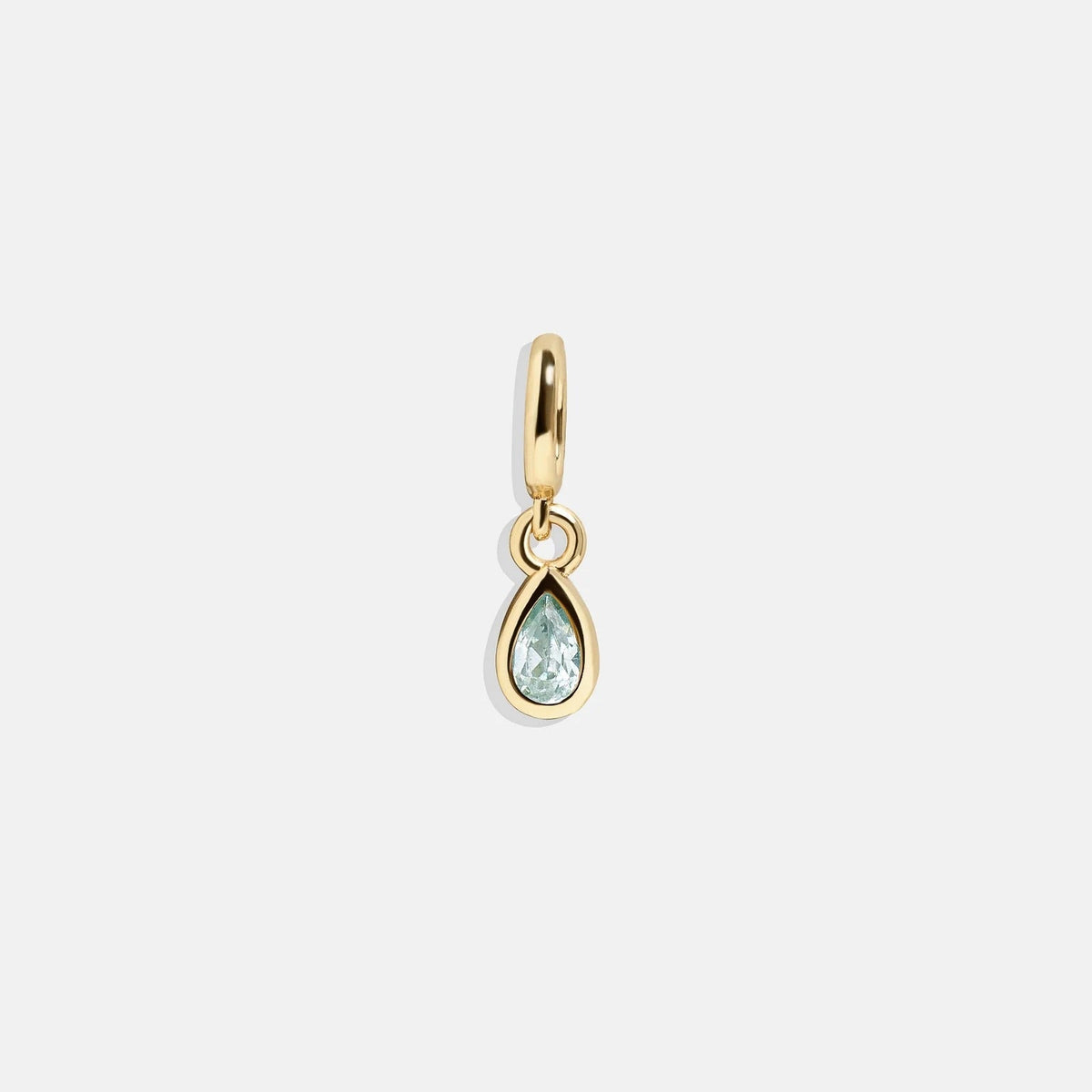 Birthstone Cluster Charm - Aquamarine