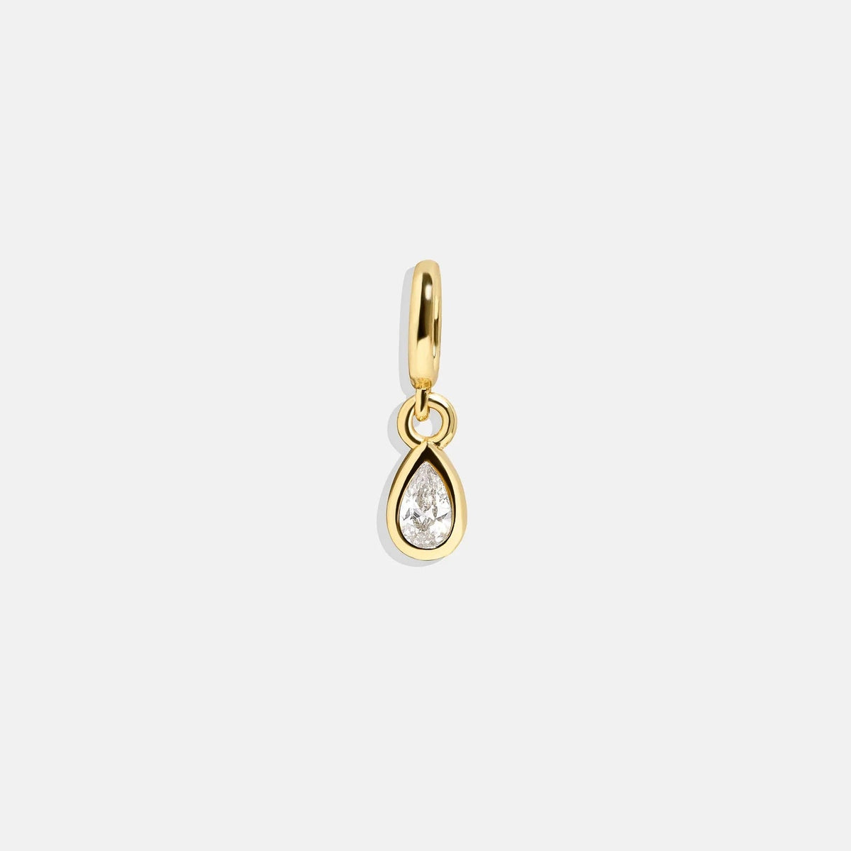 Birthstone Cluster Charm - Crystal