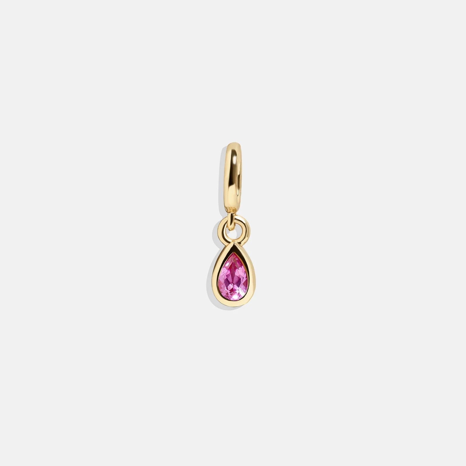 Birthstone Cluster Charm - Rose