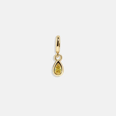 Birthstone Cluster Charm - Topaz