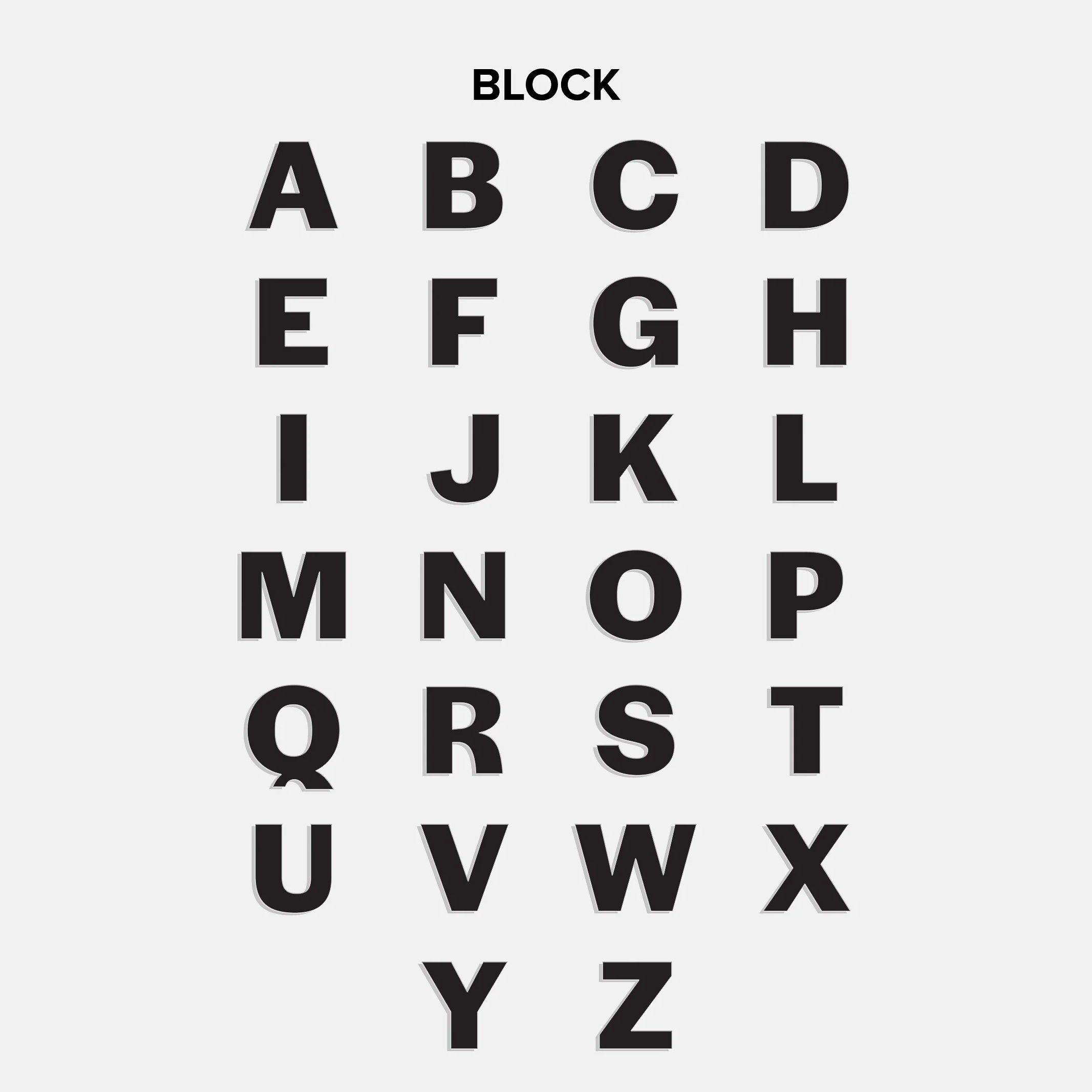 Block Custom Nameplate Charm - Gold/Pavé