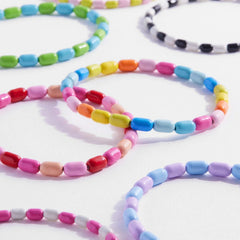 Bright Idea Enamel Beaded Bracelet Bundle - Multi