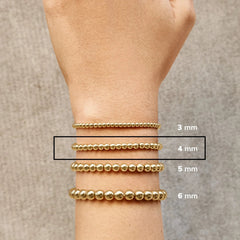 18K Gold Birthstone Pisa Bracelet - Blue Zircon