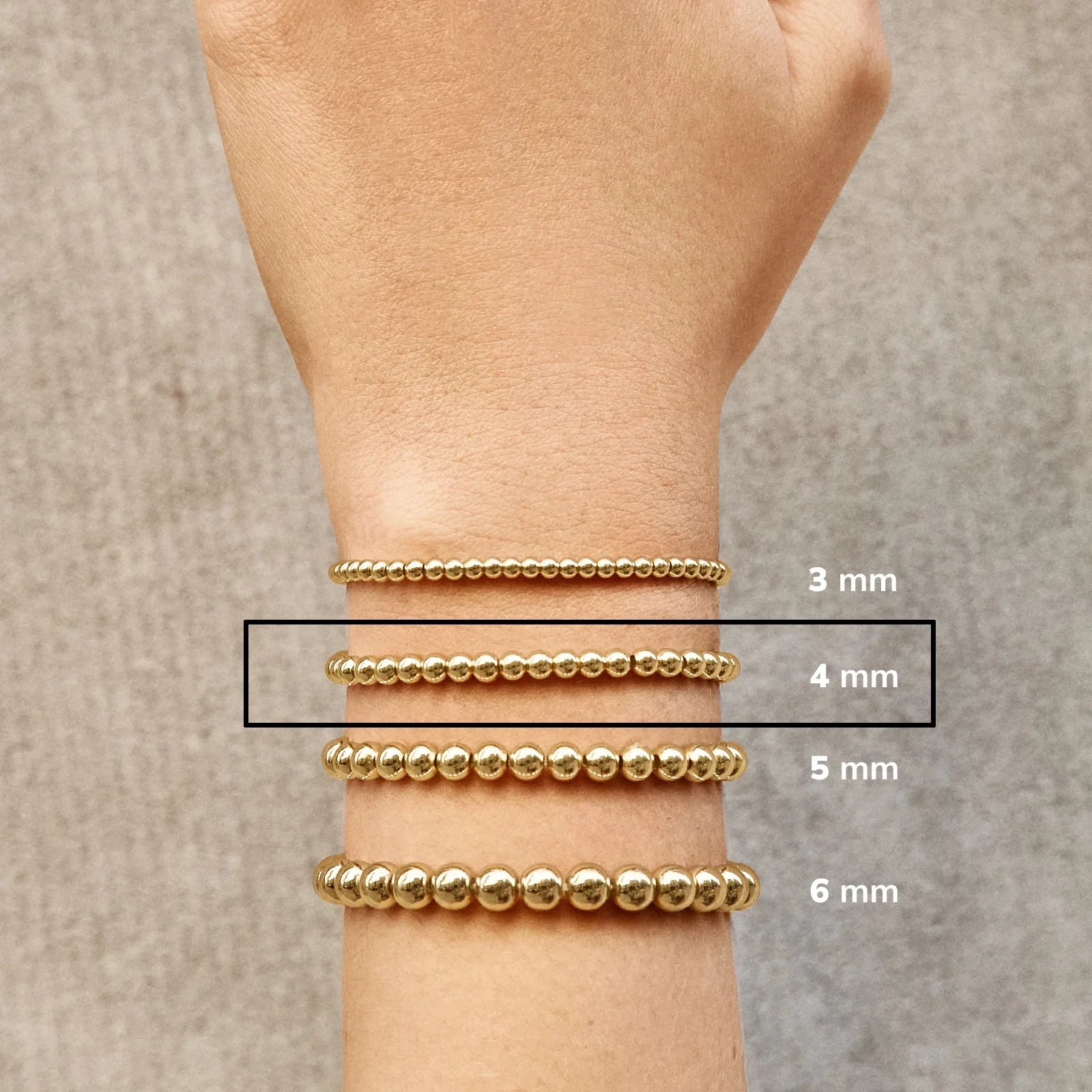 18K Gold Birthstone Pisa Bracelet - Ruby
