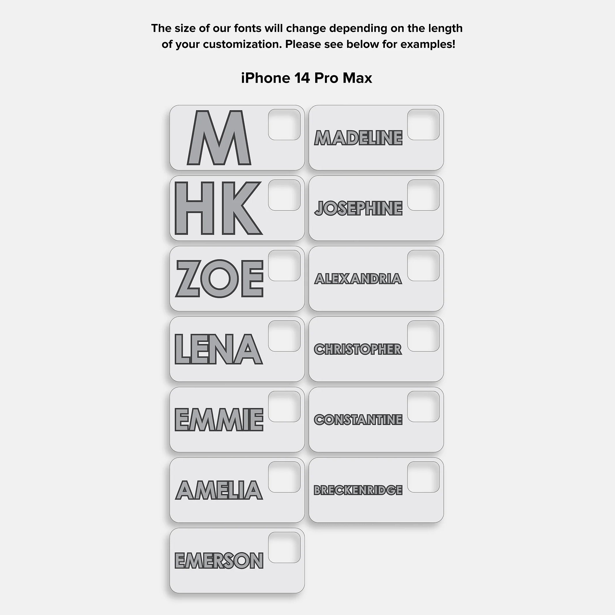Block Font Custom iPhone Case - Green/Light Pink