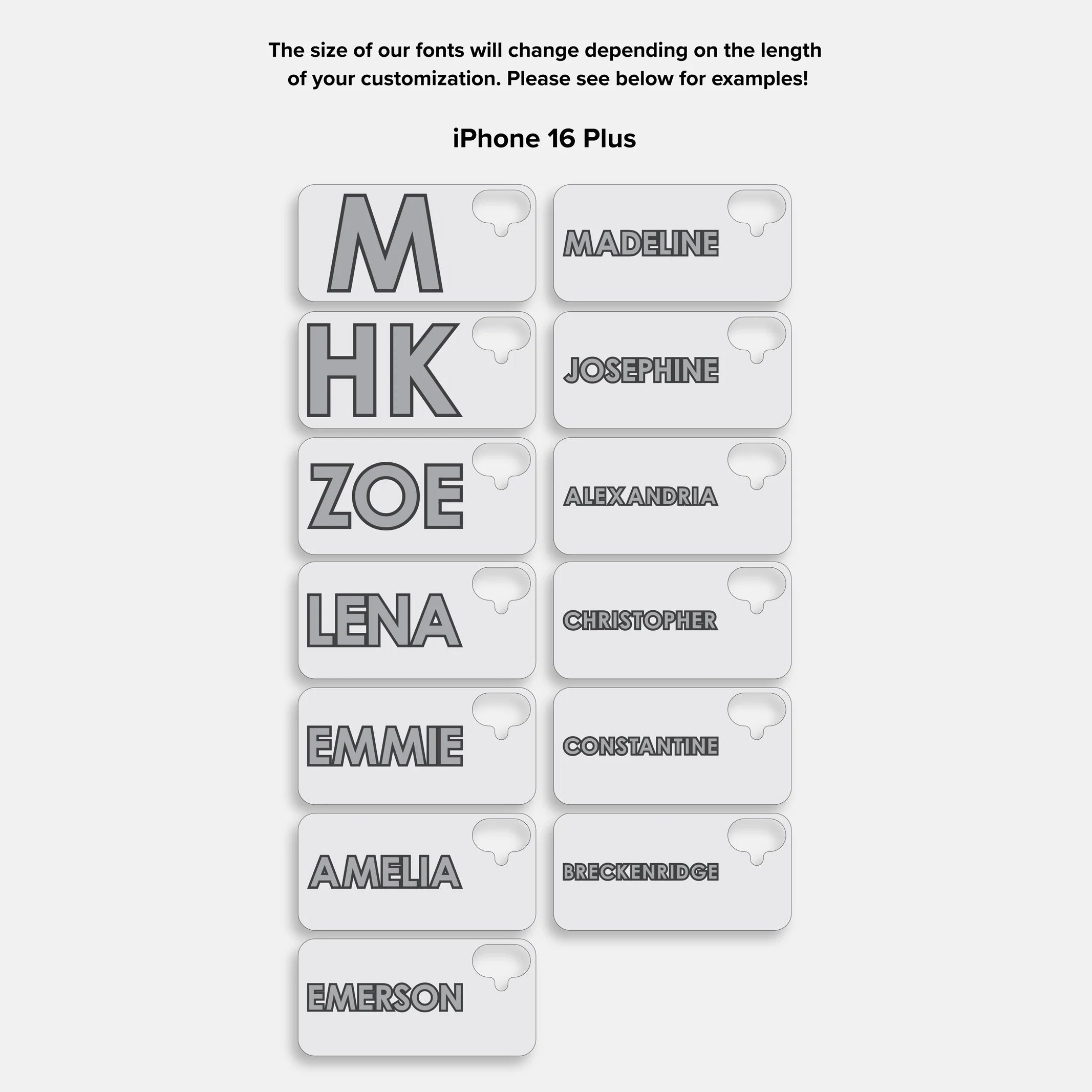 Block Font Custom iPhone Case - Green/Light Pink