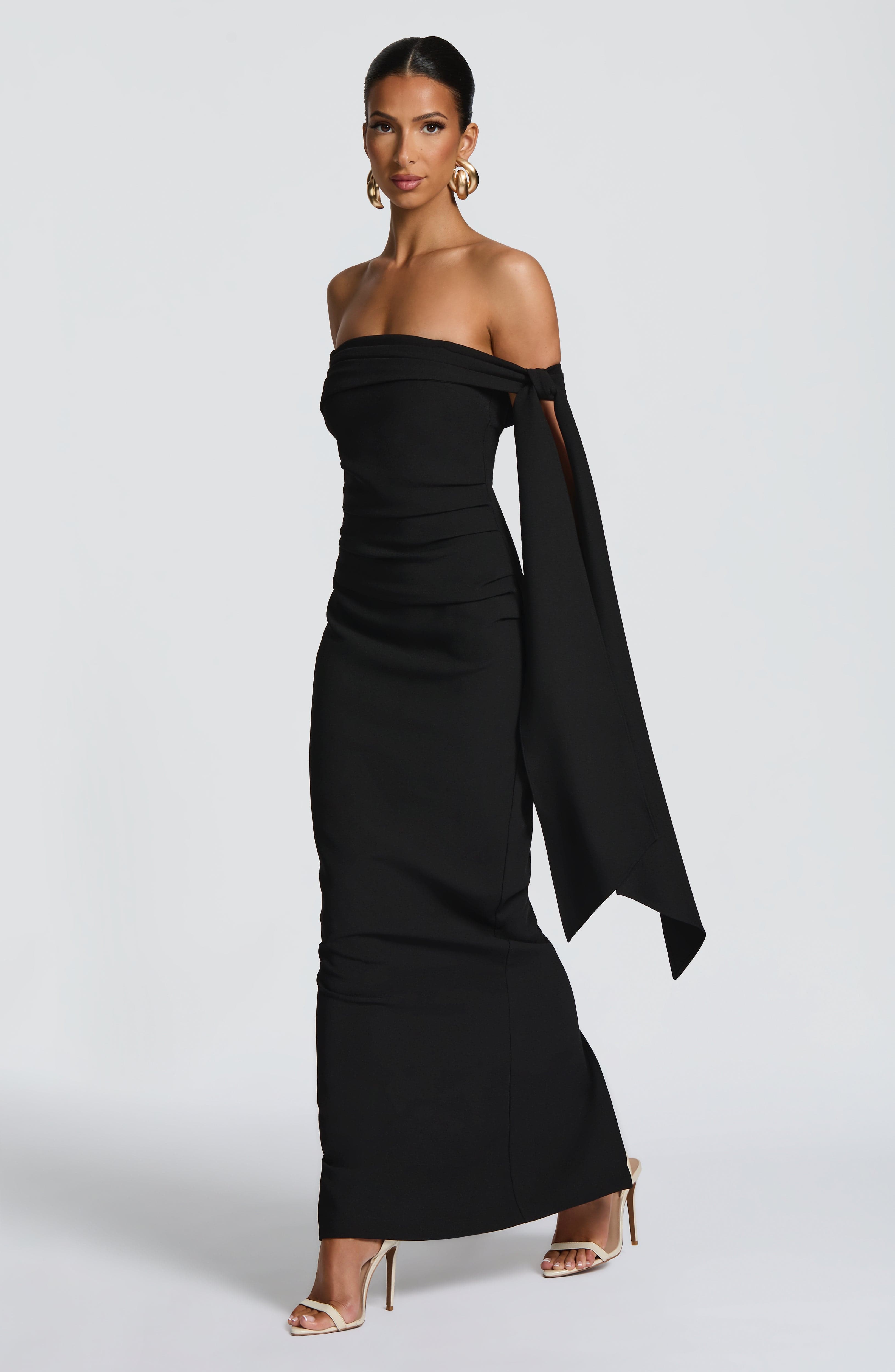 Addie Maxi Dress - Black