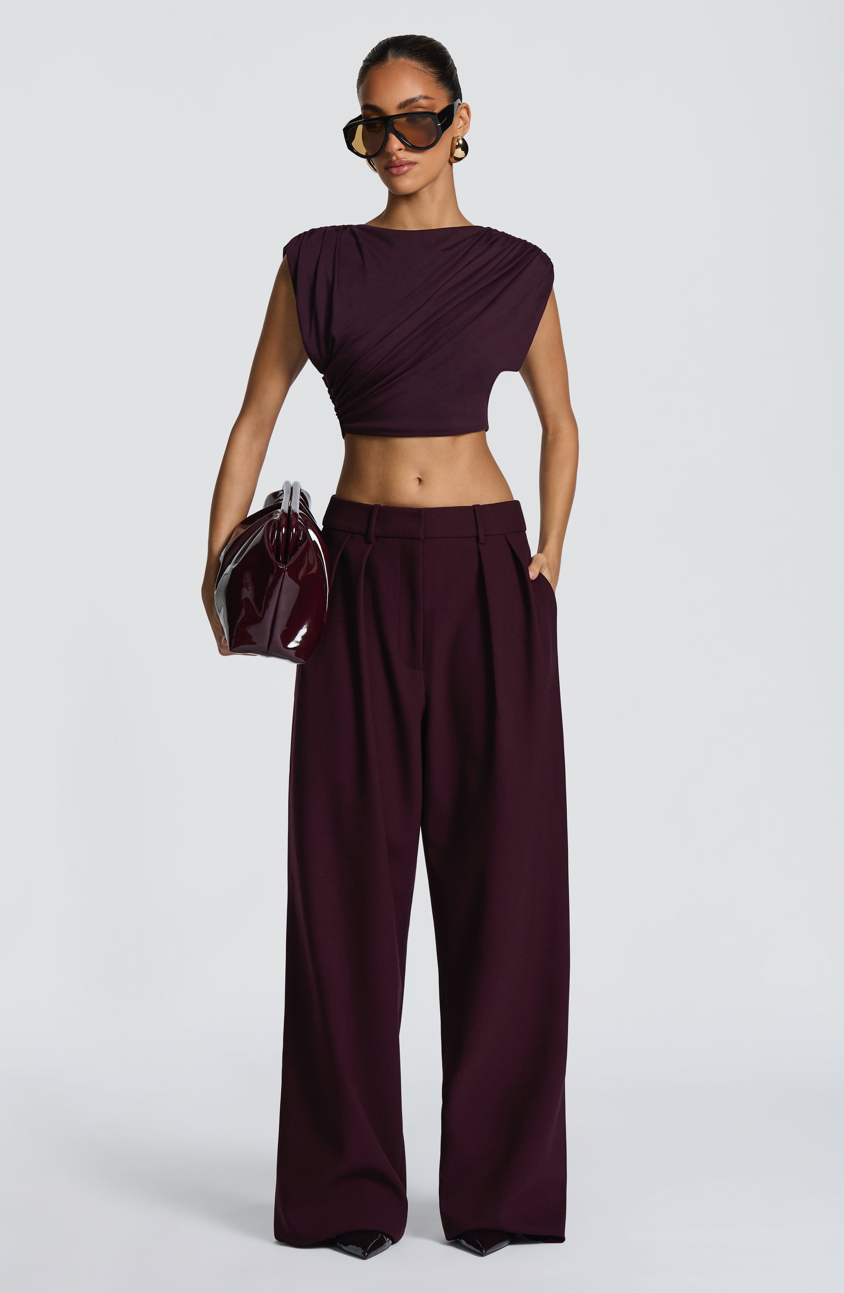 Amara Top - Plum