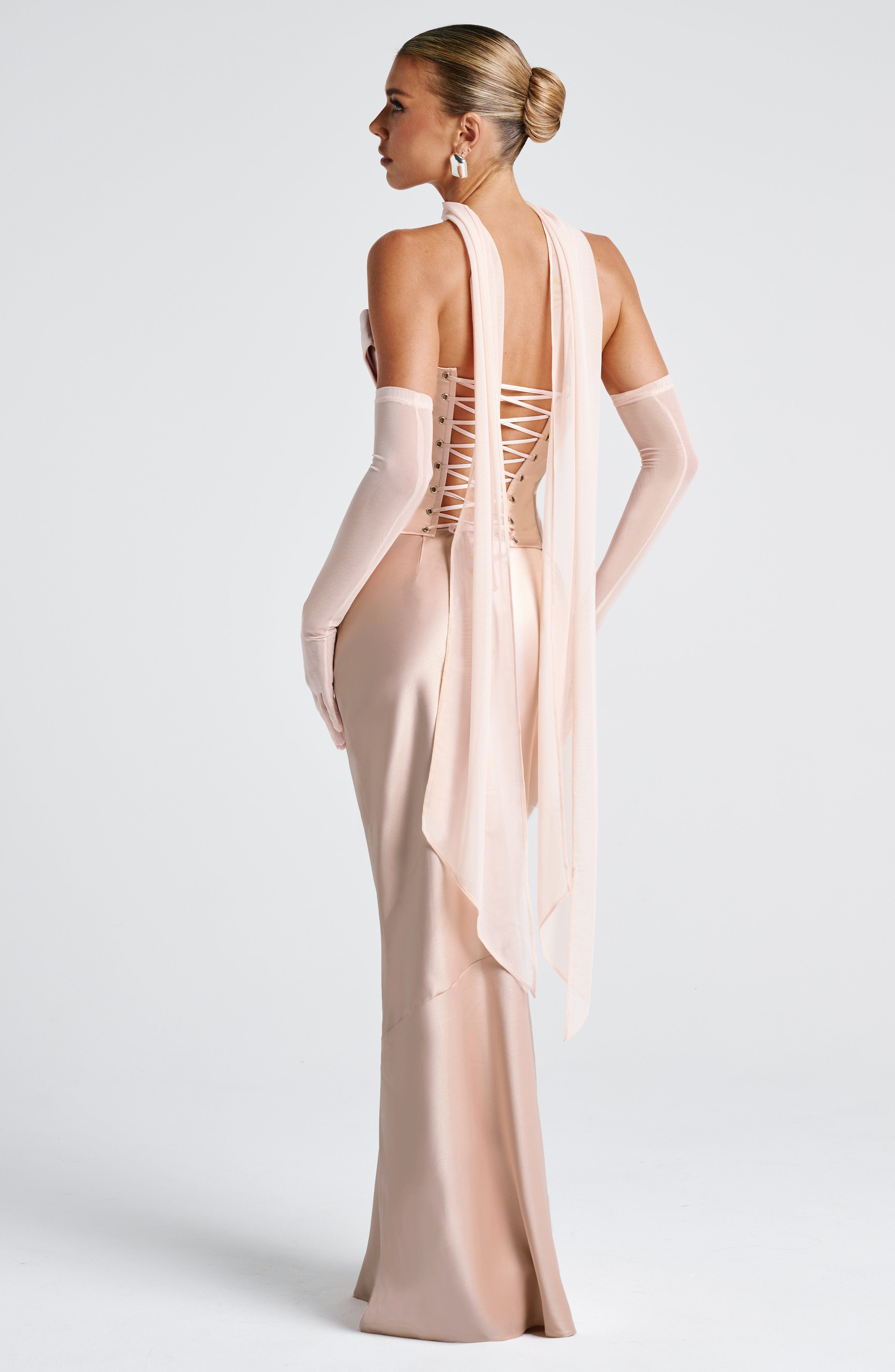 Ayla Scarf - Soft Peach