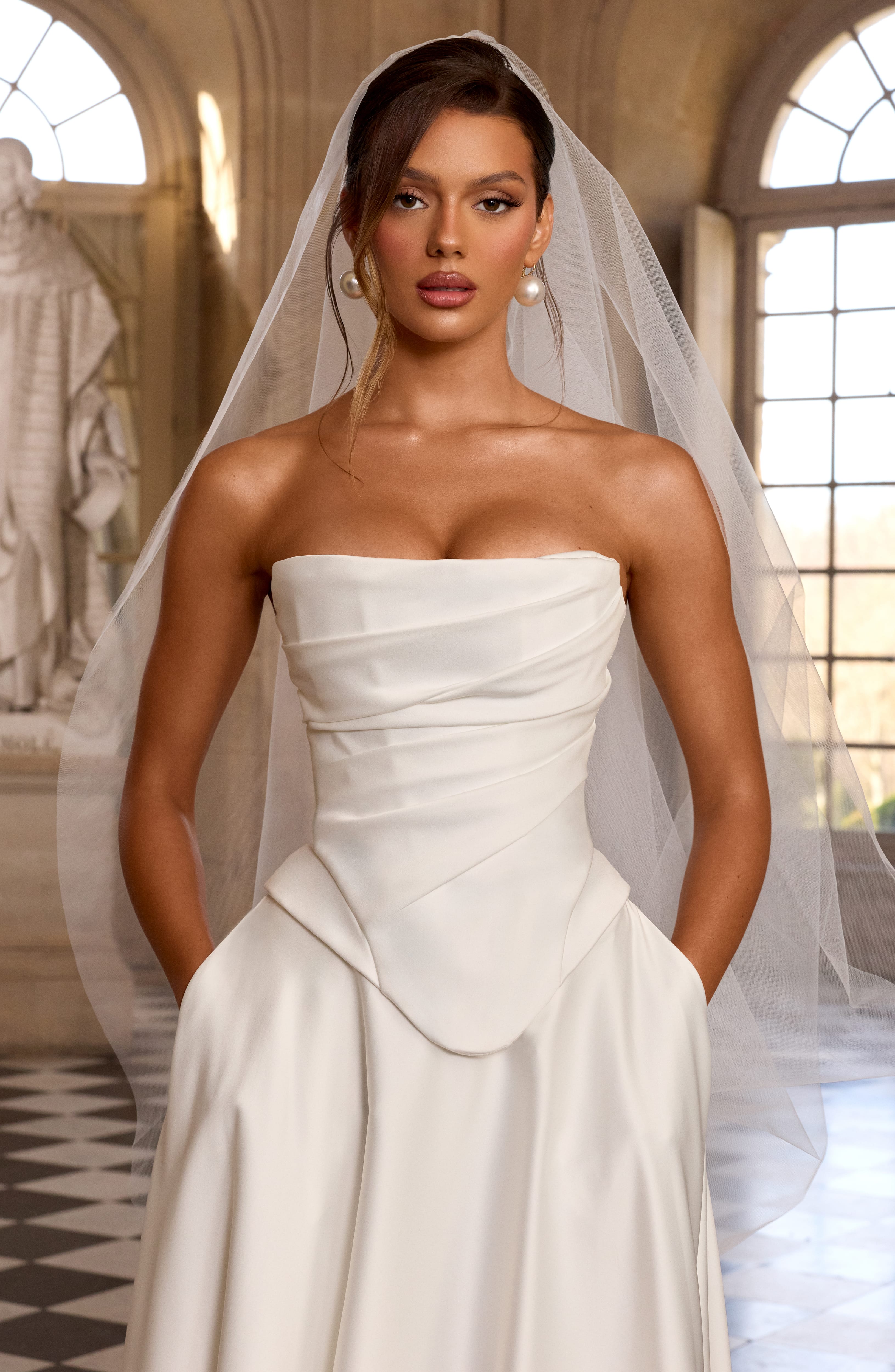 Azolla Corset - Ivory