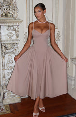 Emerson Midi Dress - Clay