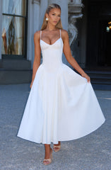 Emerson Midi Dress - Ivory